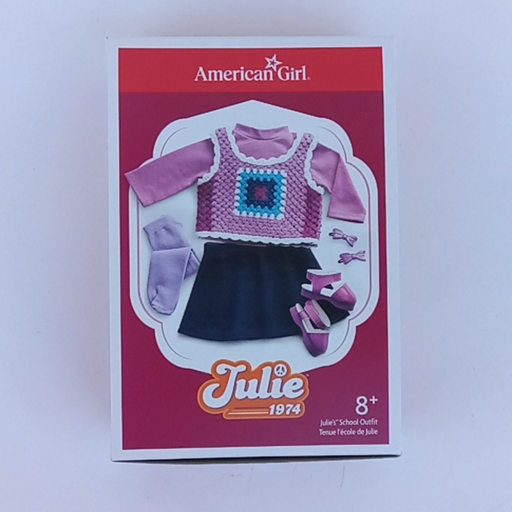 New In Box American Girl Julie's School's Outfit - Picture 2 of 16